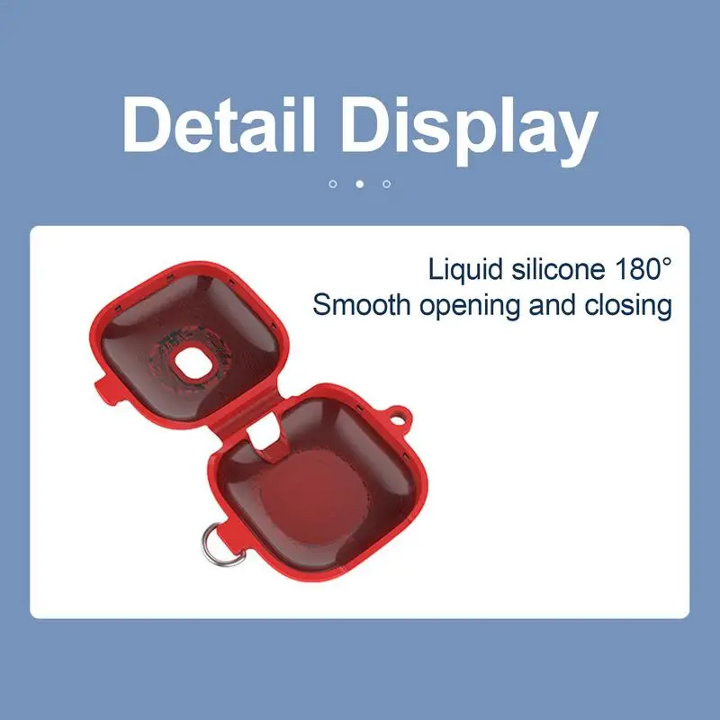 For Beats Fit Pro Wireless Earphone Case Earbuds Case Cover With Carabiner Protective Case Anti-Scratch Shockproof Earbuds Cover