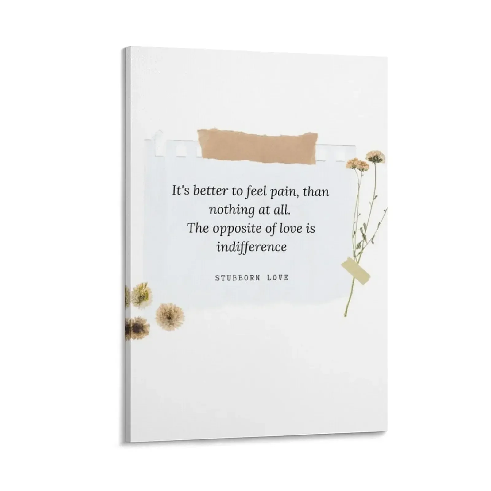 

Stubborn Love Canvas Painting Wall posters anime cute room decor