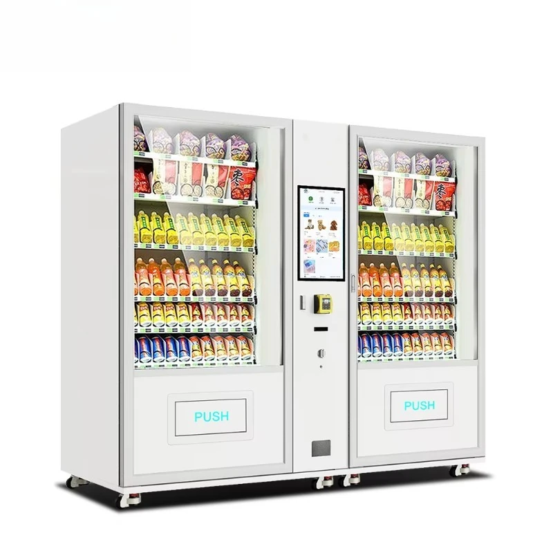 Easy-to-clean and maintain snack and beverage vending machines Cost-effective and beverage vending machines