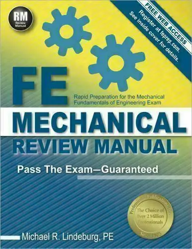 Fe Mechanical Review Manual New Edition by Michael R. Lindeburg