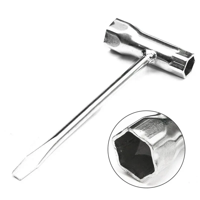Zündkerzensteckschlüssel 13mm & 19mm Edelstahl-Schraubenschlüssel für Kettensäge und Freischneider – Detail 2