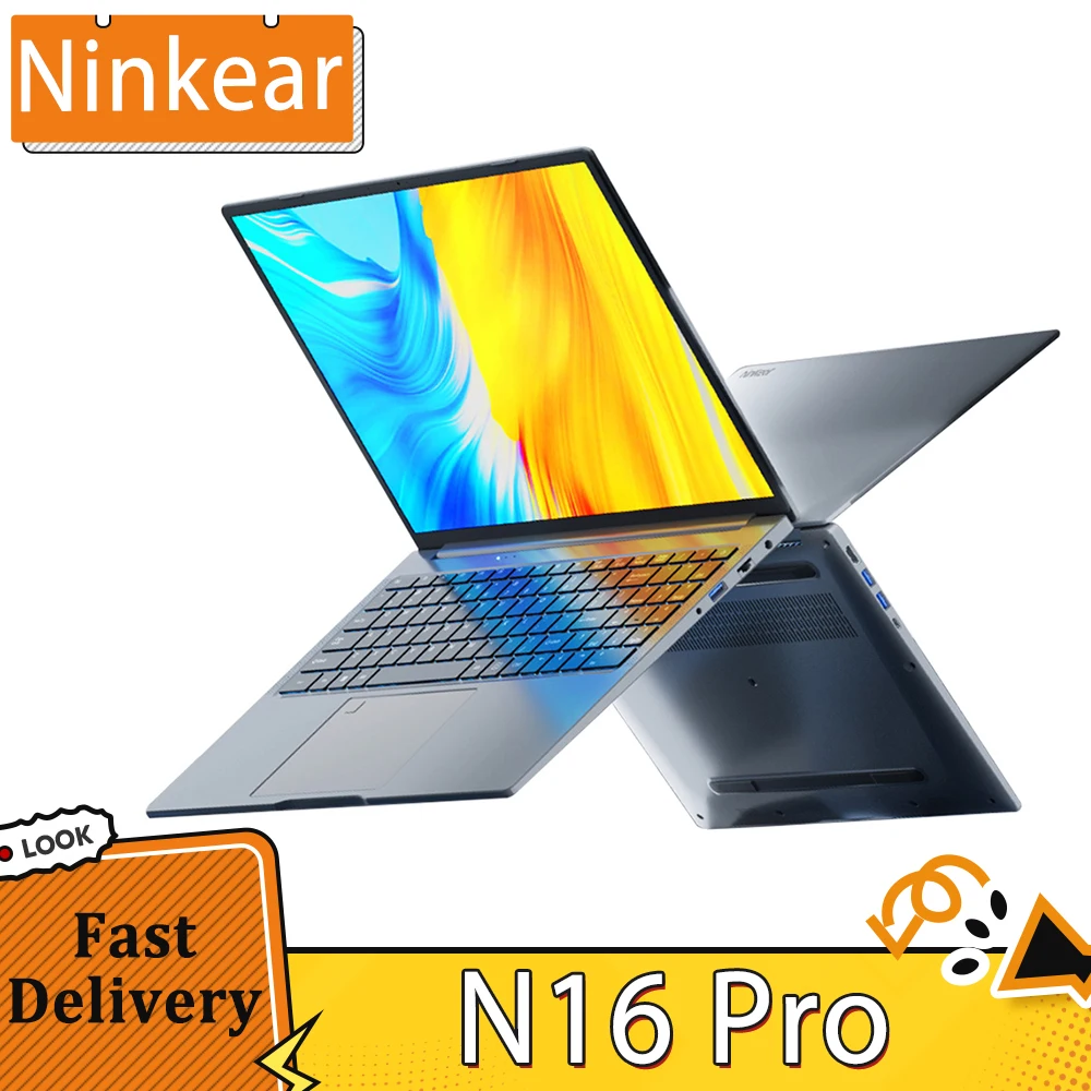 Ninkear N16 Pro Laptop, 16 Zoll 2560*1600 IPS-Bildschirm, Intel Core i9-12900HK 14 Kerne max. 5,0 GHz, 32 GB RAM 1 TB SSD, WiFi 6
