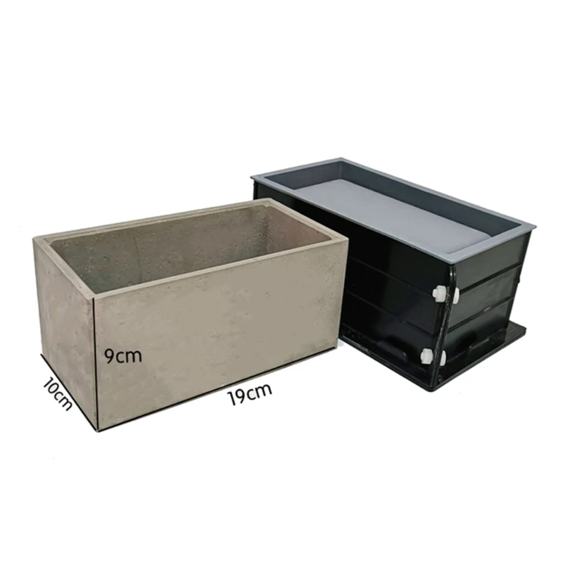 E21F Handcraft Soap Resin Mold Dish Plate Mould Tool Flowerpot Silicone Mould