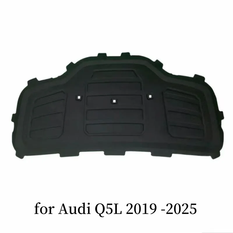 2019 -2025 for Audi Q5 Q5L Auto Hood Engine Sound Heat Insulation Cotton Pad Soundproof Heat Insulation Mat