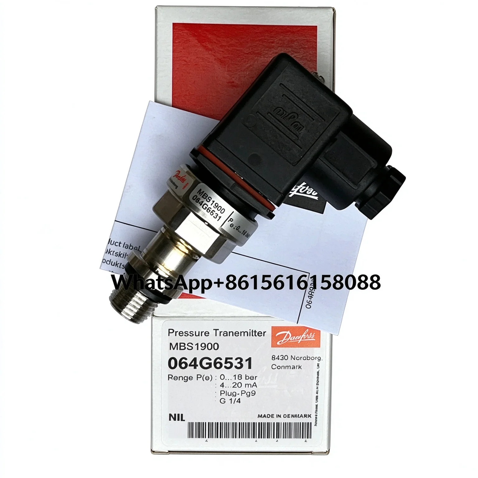 MBS1900 064G6586   064G6585  064G6523  064G6609  064G6531  064G6542    064G6592  064G6571 Danfoss Pressure Sensor