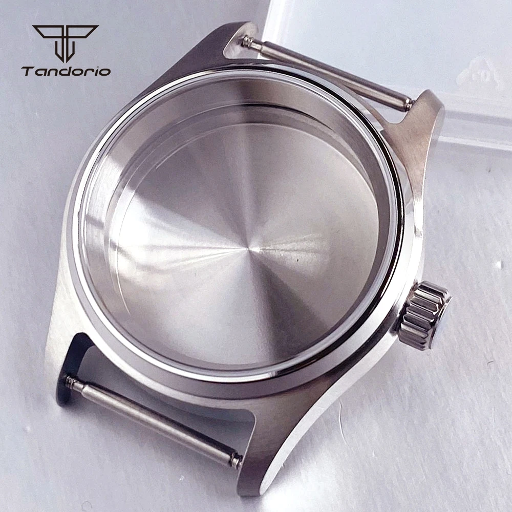 36mm/39mm Diver Stainless Steel Pilot Watch Case with Polished Bezel Sapphire 20BAR Waterproof Fit NH34 NH35 NH38 ETA2824 PT5000