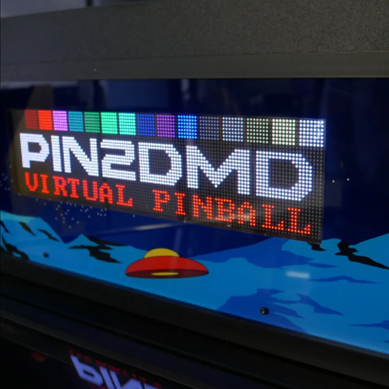 2 stks/partij P2.5 RGB Full Color SMD2121 64x32 Pixels 1/16 Scan LED Module voor PIN2DMD Game Console 128*32 dots Matrix Panel