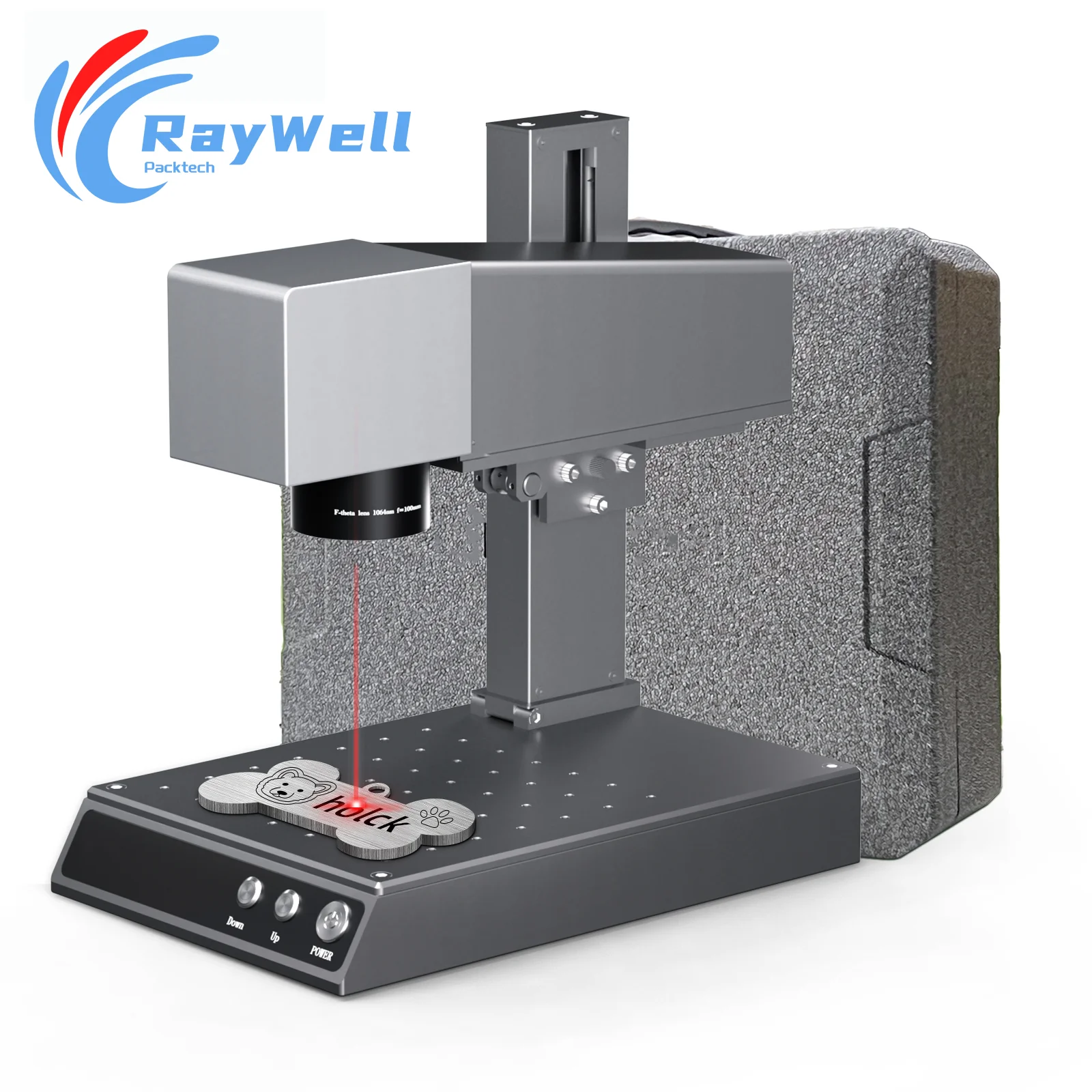 Ultra Portable Fiber Laser Marking Machine New for iPhone Android Computer Jewelry Business Engraves All Metal Plastic Acrylic