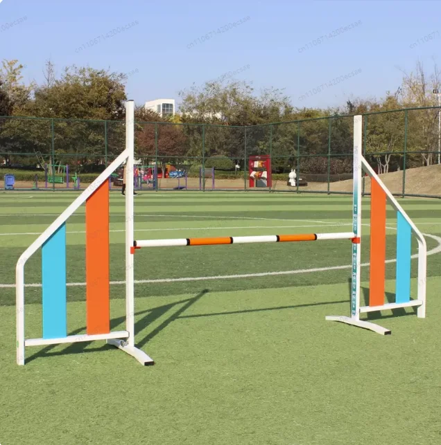 All-aluminum Alloy Dog Jumping Pole, Dog Agility Sports High Jump Training, Double Pole Hurdles, Dog Training Equipment