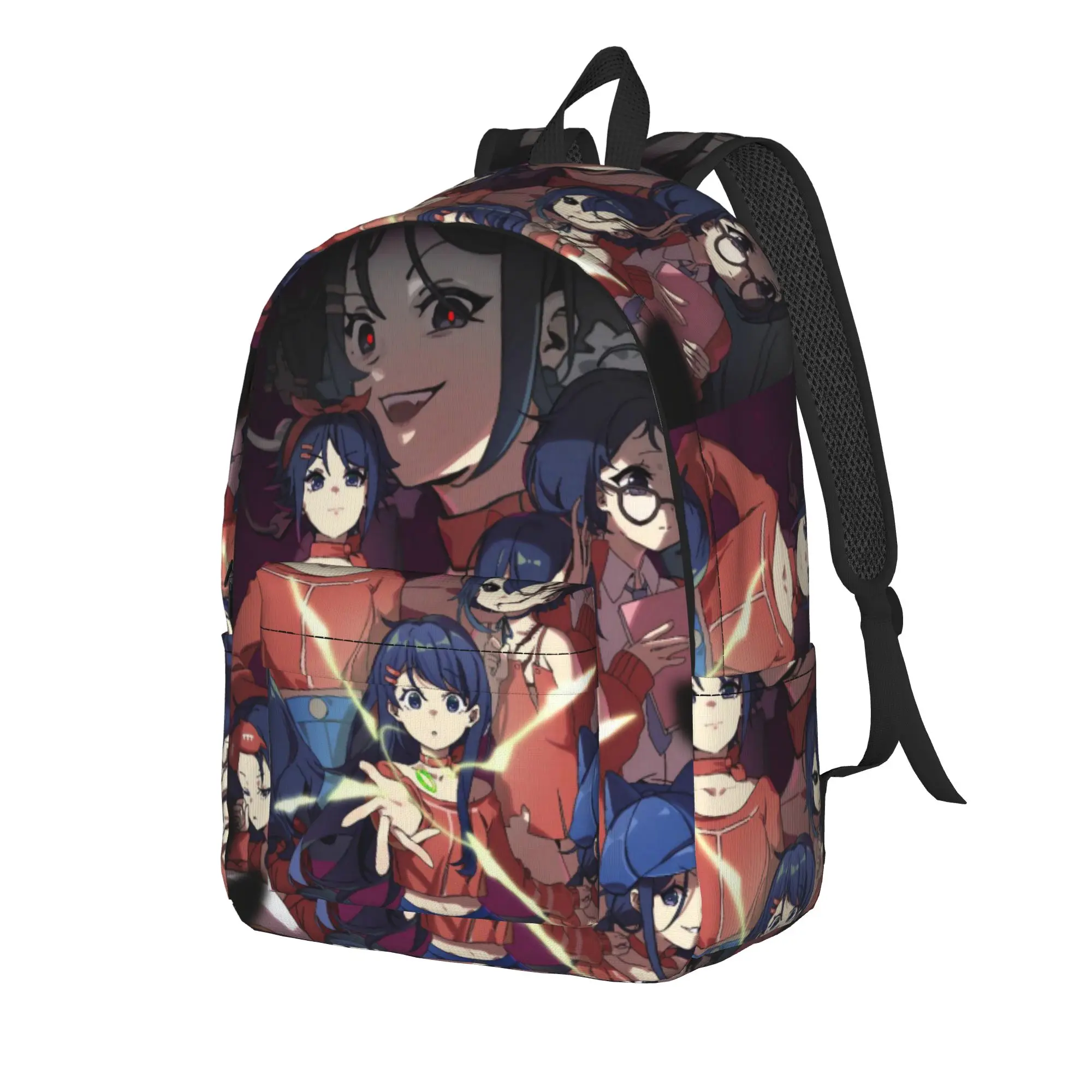 Game Miside Series Print Backpack  Fun Backpacks Boy Camping Breathable High School Bags Design Rucksack