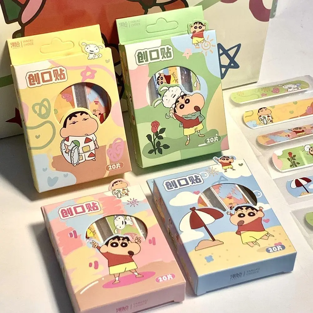 Neue Crayon Shin-chan Wasserdichte Klebebandagen Niedliche Kawaii Atmungsaktive Einzeln Verpackte Pflaster für Mädchen