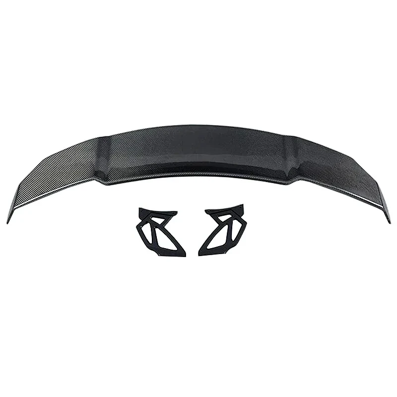 Gloss Real Carbon Fiber Universal GT Style Modified Rear Spoiler