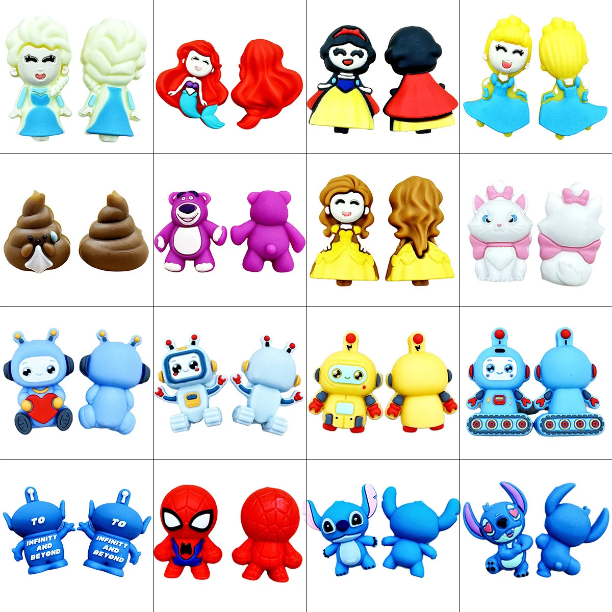 

3D Silicone Bead 10pcs Cartoon Beads for Baby Pendant DIY String Pen Beads Nipple Chain Jewelry Handmade Accessories Baby Gift