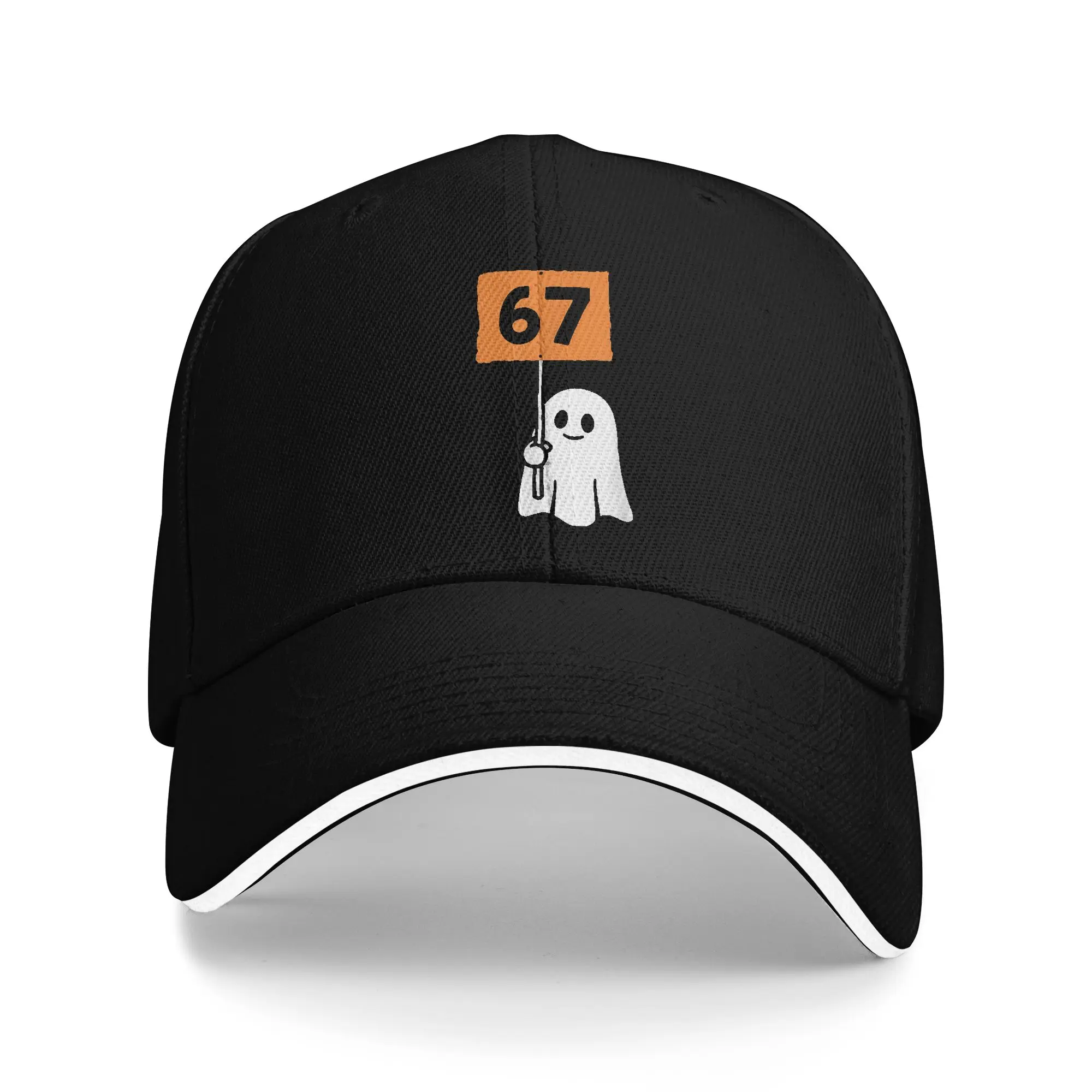 67 ميمي الفكاهة 6-7 مضحك ستة سبعة أشباح الهالوين قبعة بيسبول y2k قبعة سائق الشاحنة الصيف زوجين النساء تشغيل الهبي Snapback قبعة