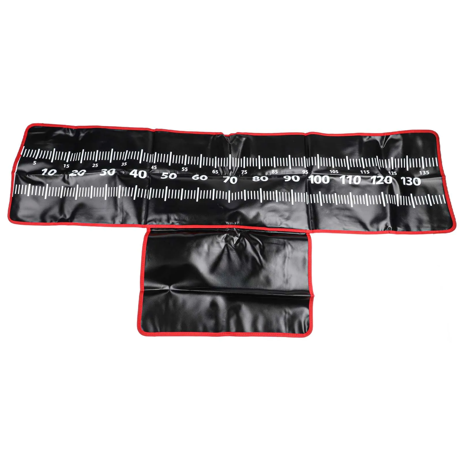 Portable Fishing Unhooking Mat 140x35cm Soft Surfaces With Ruler For Measuring Catch Compact Travel Gear For Pike Carp Angling