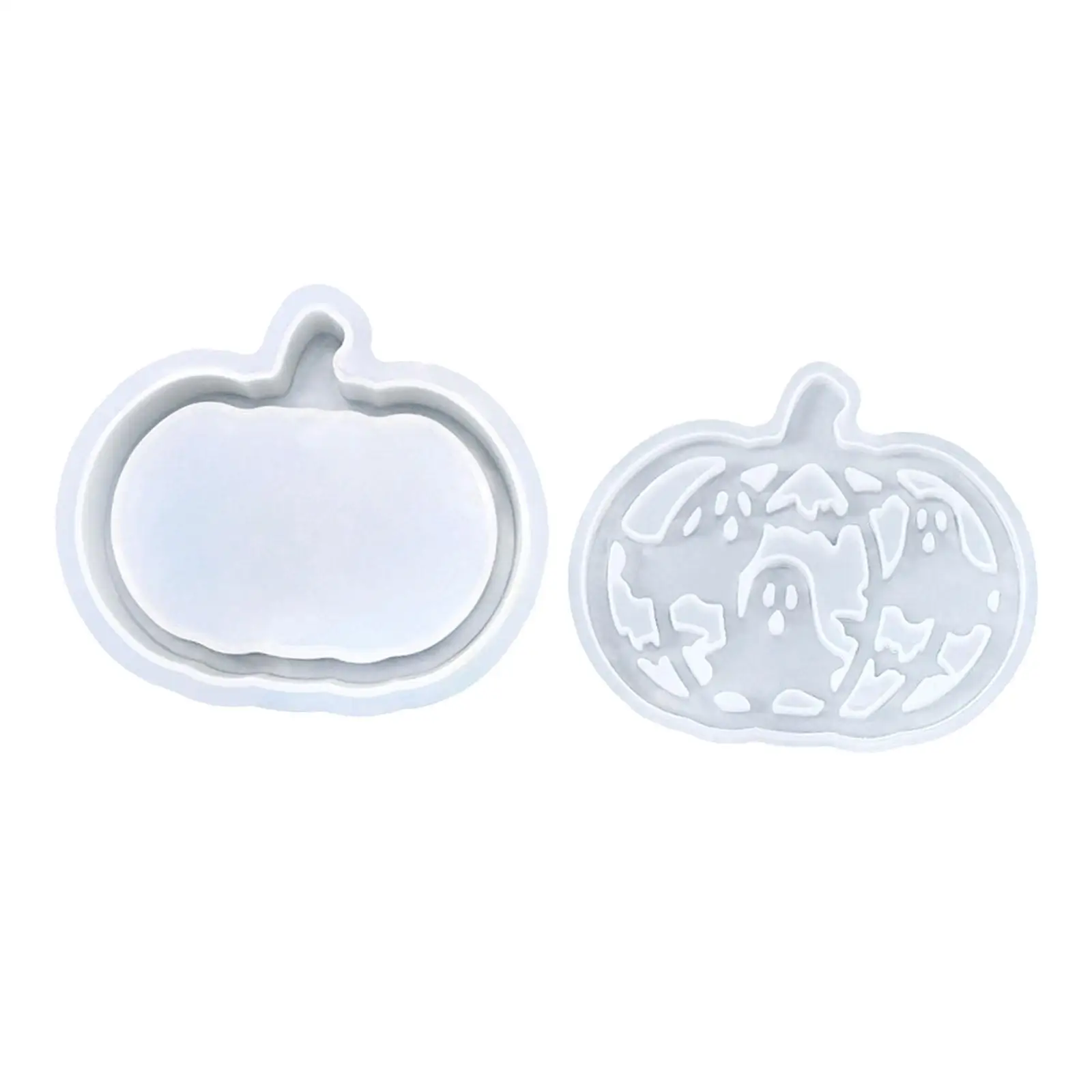 Pumpkin Lamp Silicone Moulds Pumpkin Light Crafting Supplies Reusable Lantern Box Halloween Decorations Epoxy Resin Moulds