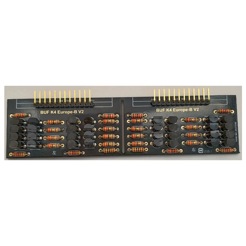 Penyangga input/output audio tingkat demam Wolman sirkuit paralel BUF-4K