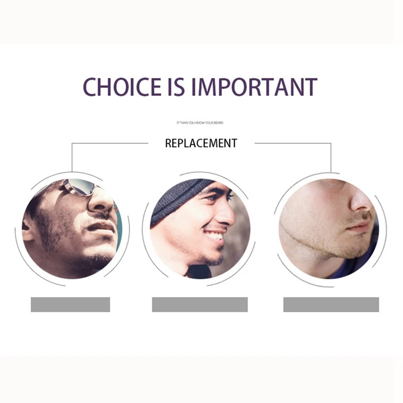 2X For Braun Series 5/6 Braun Shaver 53B Replacement Electric Shaver Replacement Head 50-R1000S/50-B1300S 6075Cc