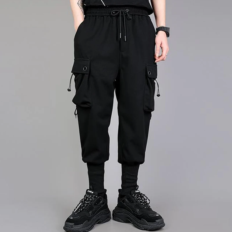 Men's Cargo Pants Summer Spring Cotton Work Wear Large Size 3XL Casual Climbing Joggers Sweatpants Hombre Autumn Trousers Male