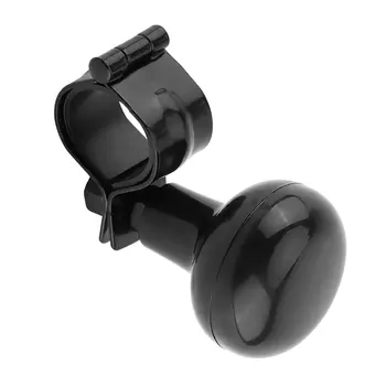 Automobilová knoflíková rukojeť pro volant s těžkými vlastnostmi, černá, kulová, 360stupňová knoflíková rukojeť pro volant, autopříslušenství 10 nejlepší prodej adaptér pro ovládání na volantu Toyota - №8