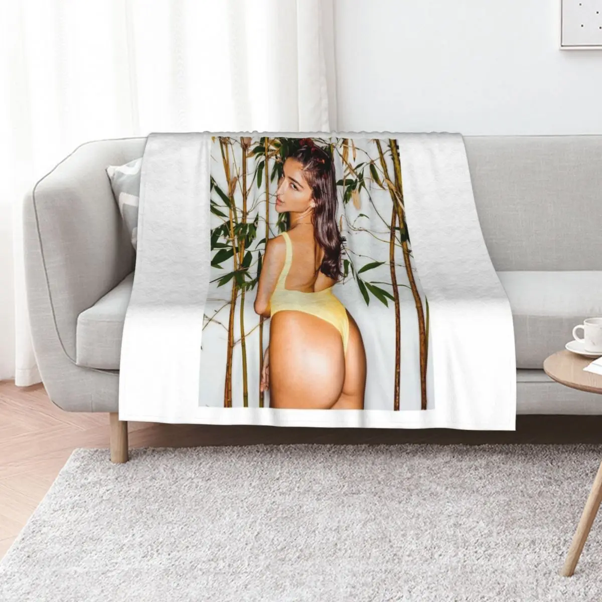 

Emily Willis Throw Blanket Decoratives heavy to sleep Custom Cute Blankets
