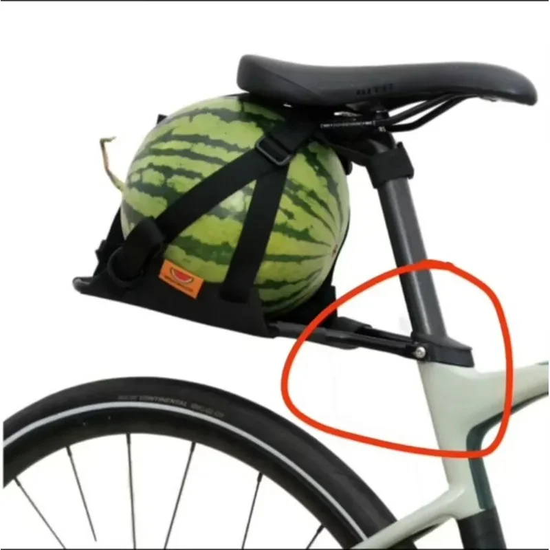 Adapter Bracket for Giant Defy Escape D-Fuse Seatpost Rear Rack, D-Shaped Seatpost Rack Conversion Base。