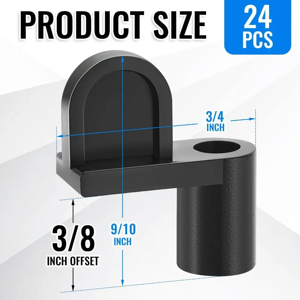 24 قطعة مع مسامير نافذة مقاطع الشاشة تصميم الأوفست مقاومة الطقس شاشة مقاطع الباب مقاطع نافذة العاصفة العالمية #6
