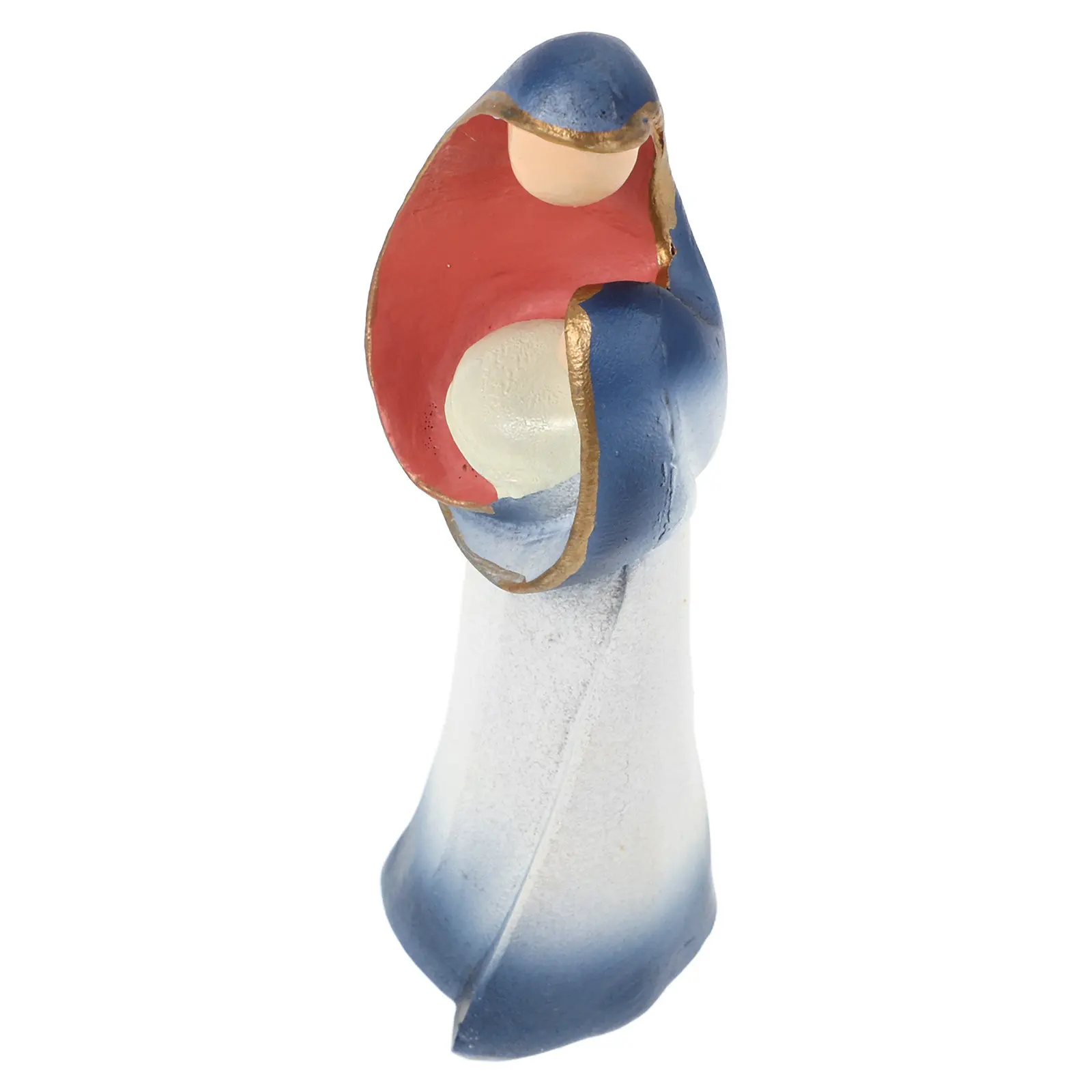 

Modern Resin Jesus Nativity Scene Art - Holiday Religious Ornament for Home Office Desk Decor Christmas Faith Expression