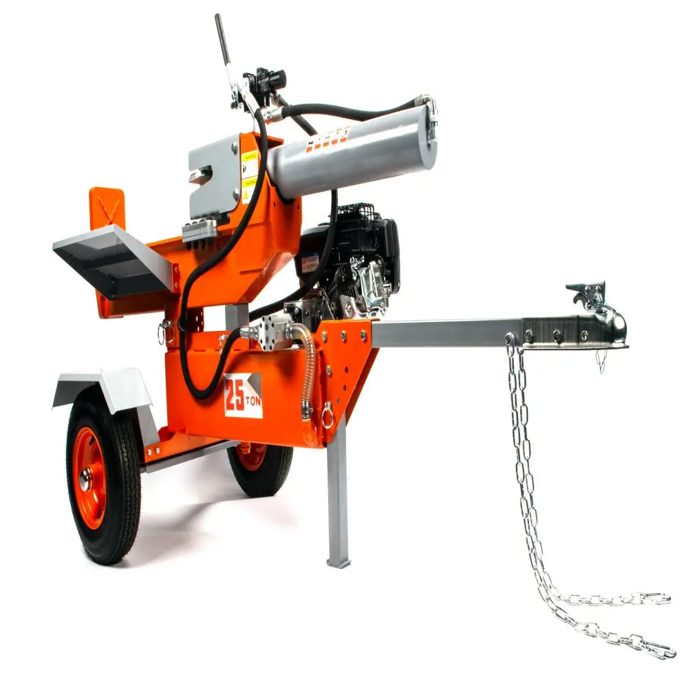 

Exported to Canada 25-ton Log Splitting Machine Super Splitting Fast Log Splitting Machine 6-way Optional