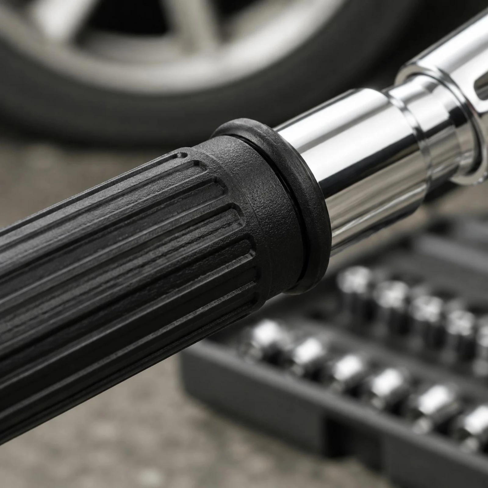 Telescopic Tire Wrench Socket Heads Cross-Design Wheel Wrench Telescoping Tire Tool Kit Storage Box Car Equipment