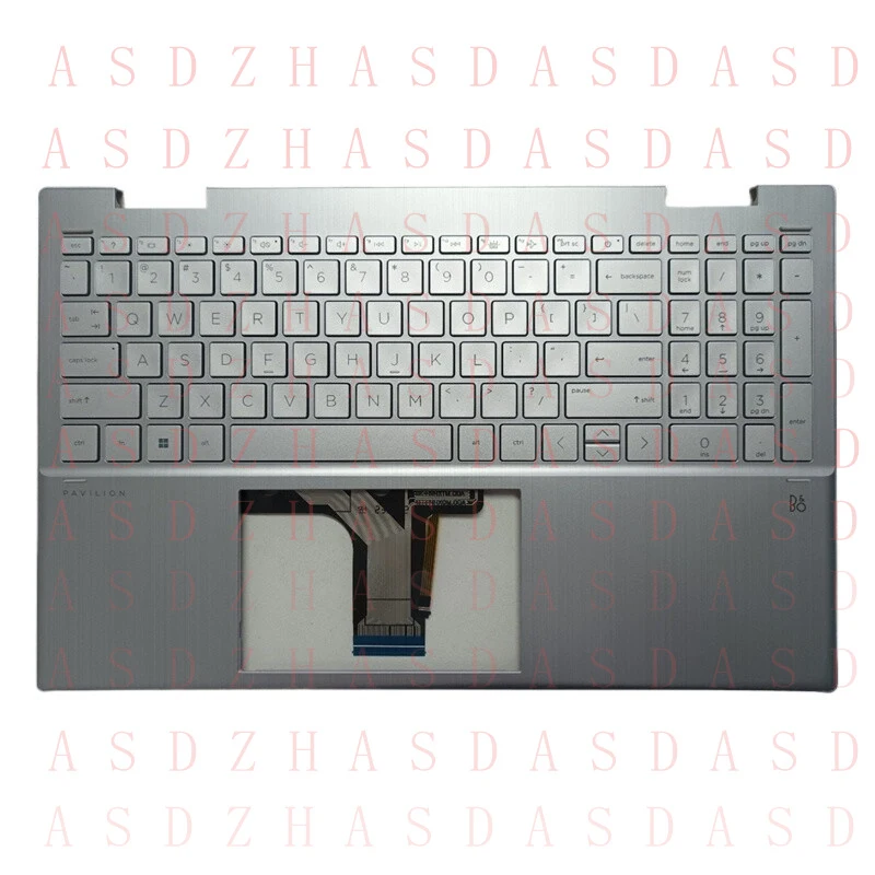 Z   Genuine  for HP Pavilion x360 Palmrest+BL Keyboard 15-ER(no FPR editon) see pics