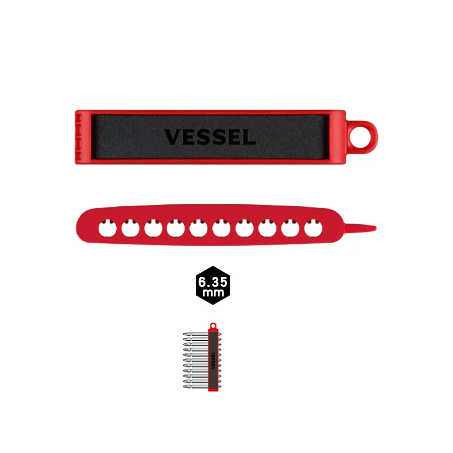 Imagem -04 - Suporte de Broca de Driver de para Bits 10 Bits Suporte de Bits de Chaves de Fenda Disponível em Muitas Cores Bh05r Bh10r Bh-05d