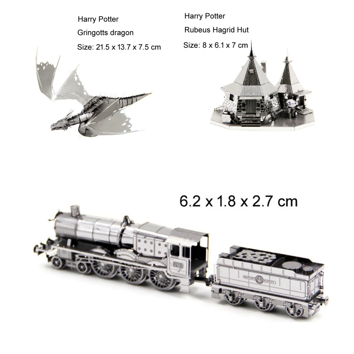 

Металлическая сборная модель своими руками, 3D-головоломка: Дракон, поезд, кабина, креативная игрушка ручной работы, декор для рабочего стола, подарок для хобби