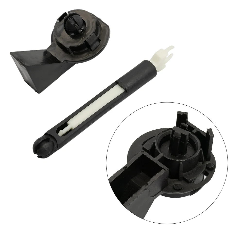 Accessories Hood Bonnet Repair Kit Bonnet Lock Black&White High Quality Plastic 1 Set For Ford Focus MK2 2005-11