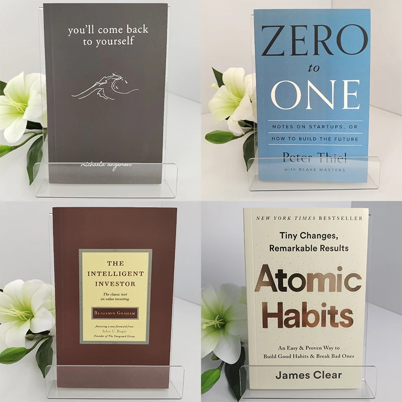Atomic Habits&THE INTELLIGENT INVESTOR&ZERO TO ONE&you'll Come Back To Yourself English Books Hot Selling Books Livros Libros