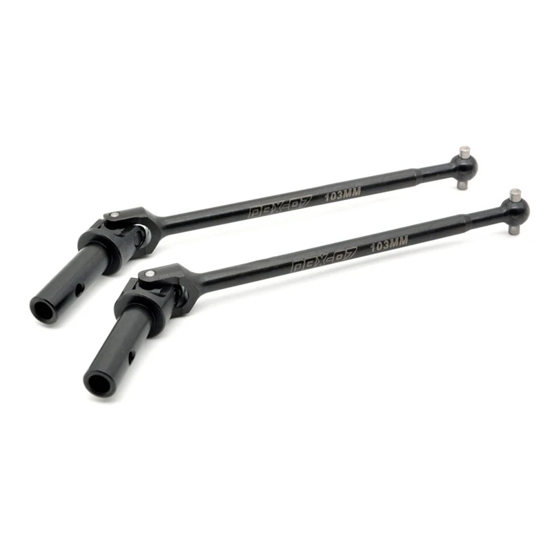 2Pcs Metal Front Drive Shaft CVD 8611 For ZD Racing DBX-07 DBX07 1/7 RC Car Upgrade Parts Spare Accessories