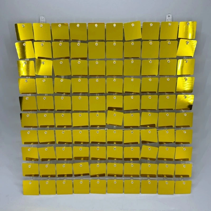 

3D Sequin Panel Backdrop 30x30cm Shimmer Wall Backdrop Art Wall Backgroud Cloth Wedding Birthday Party Backdrop Decor