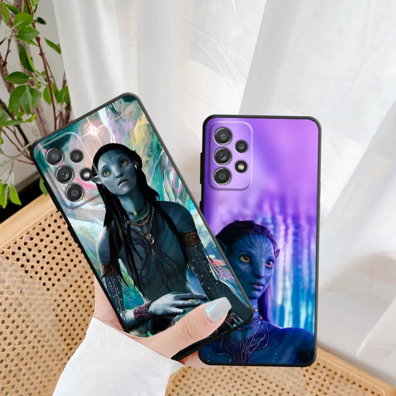 Phone Case for Samsung A12 A52 A14 A53 A71 A72 A11 A21 A33 A50 A70 Silicone Cover Avatar Two Movie Beautiful