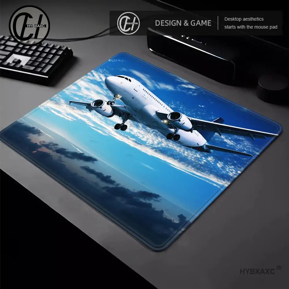 Airplane Flight Clouds Small Gaming Mouse Pad Gamer Keyboard Mousepad Computer Office Mouse Mat Laptop Anime Mause pad Desk Mat