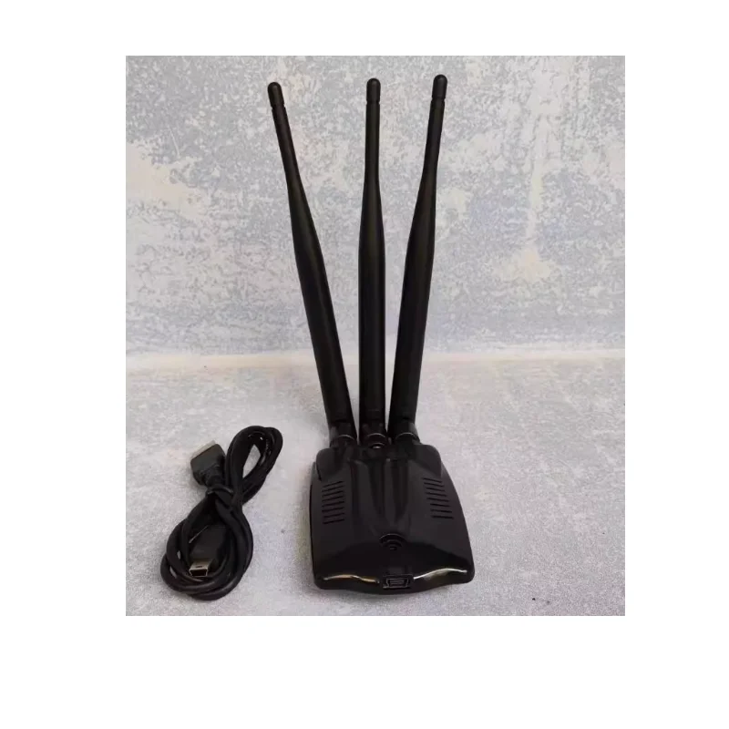 RT3070L ultra strong three antenna remote receiving network card Kali Linux CDLinux packet capture debain BT