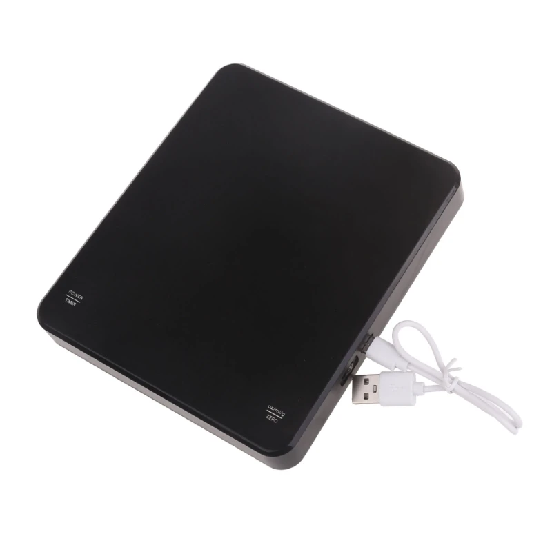 Convenient Coffee Scale with Timer Versatile Scale Practical Kitchen Scale for Home Coffee Shops & Training Institutes M4YD