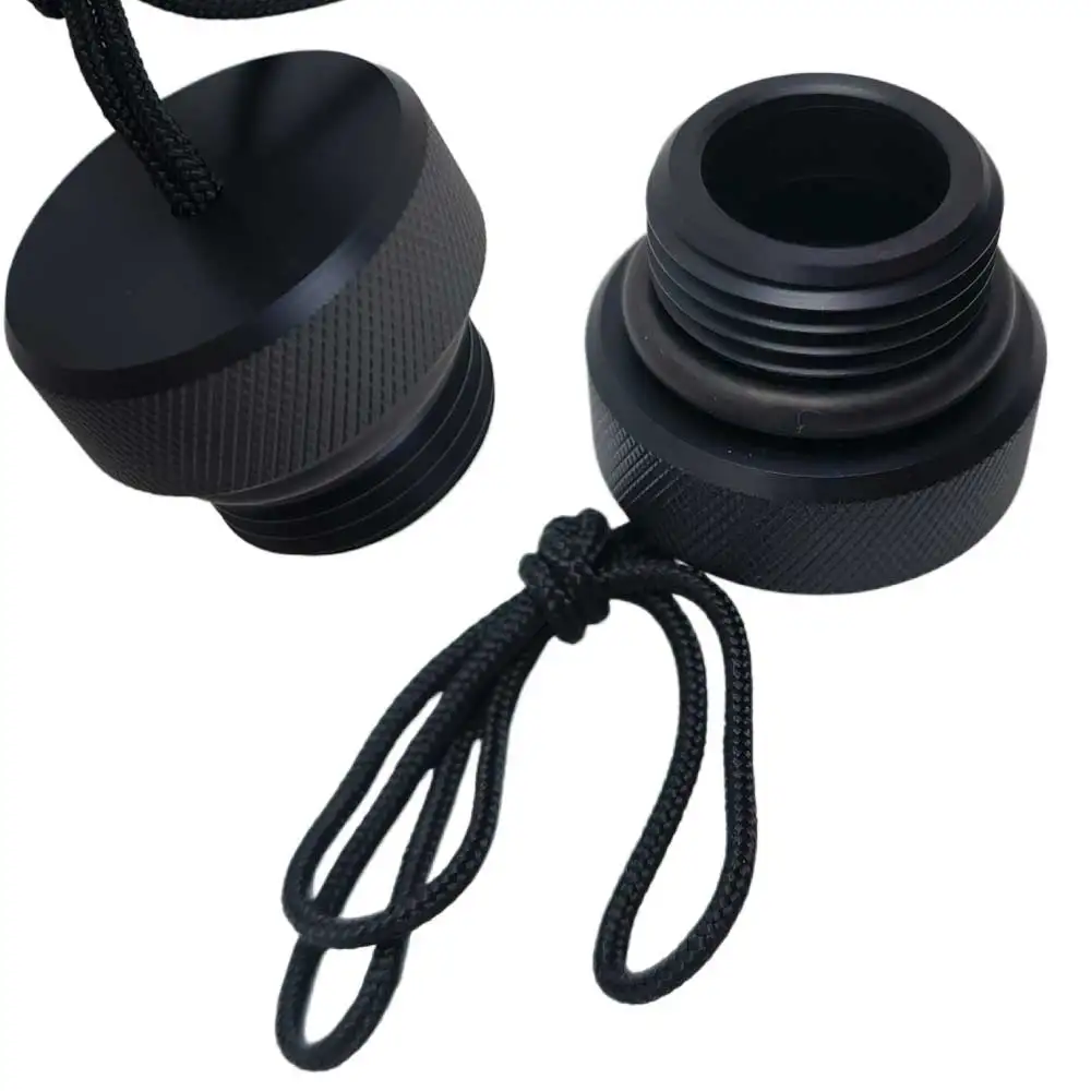 1pc 2pcs  Scuba Diving Plastic Tank Valve Dust Cap A Clamp Cover DIN Screw Tank Plug Valve Male Threaded Protector Plug