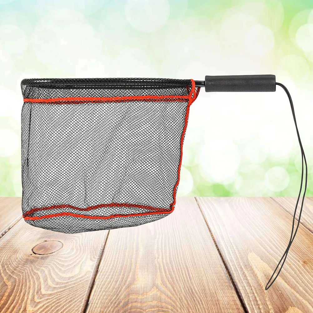 

Handwritten Net Fish Portable Fishnets Shrimp Mini Fishing Aluminum Alloy