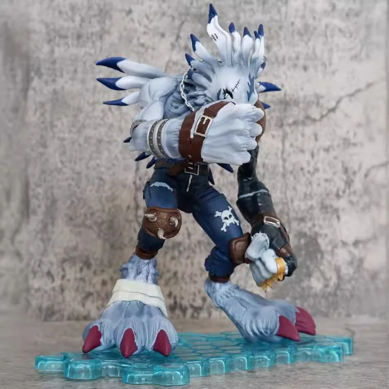 Figura DE ACCIÓN DE Digimon Adventure Garurumon, modelo de Pvc, estatua, muñeca coleccionable, regalos de juguete