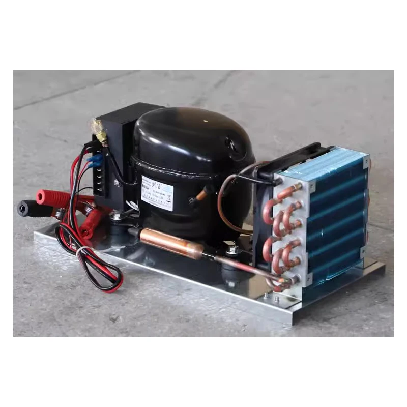 BD25HC ثلاجة السيارة الشمسية الفريزر البحري الثلاجة تيار مستمر 12V24V تيار مستمر ضاغط المكثف
