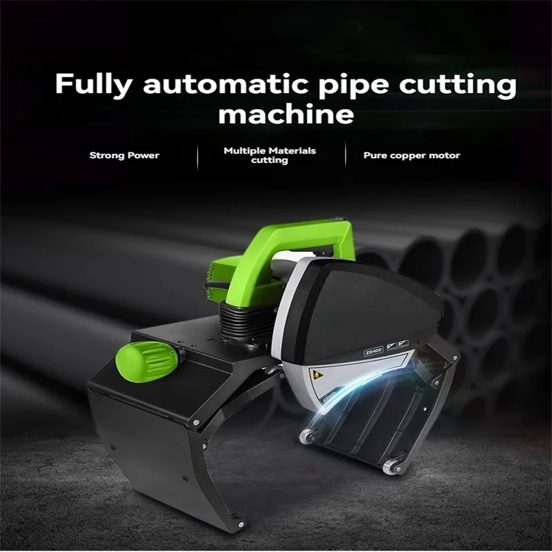 1000W Steel Pipe Cutter Electric Pipe Cutter Handheld Round Pipe Cutting Machine 15-220mm Pipe Cutter Tool