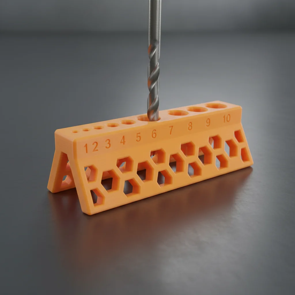 Woodworking Metalworking Drill Guide 10 Hole Positioning Tool Right Angle Jig for DIY Projects Precision Engineering Plastic