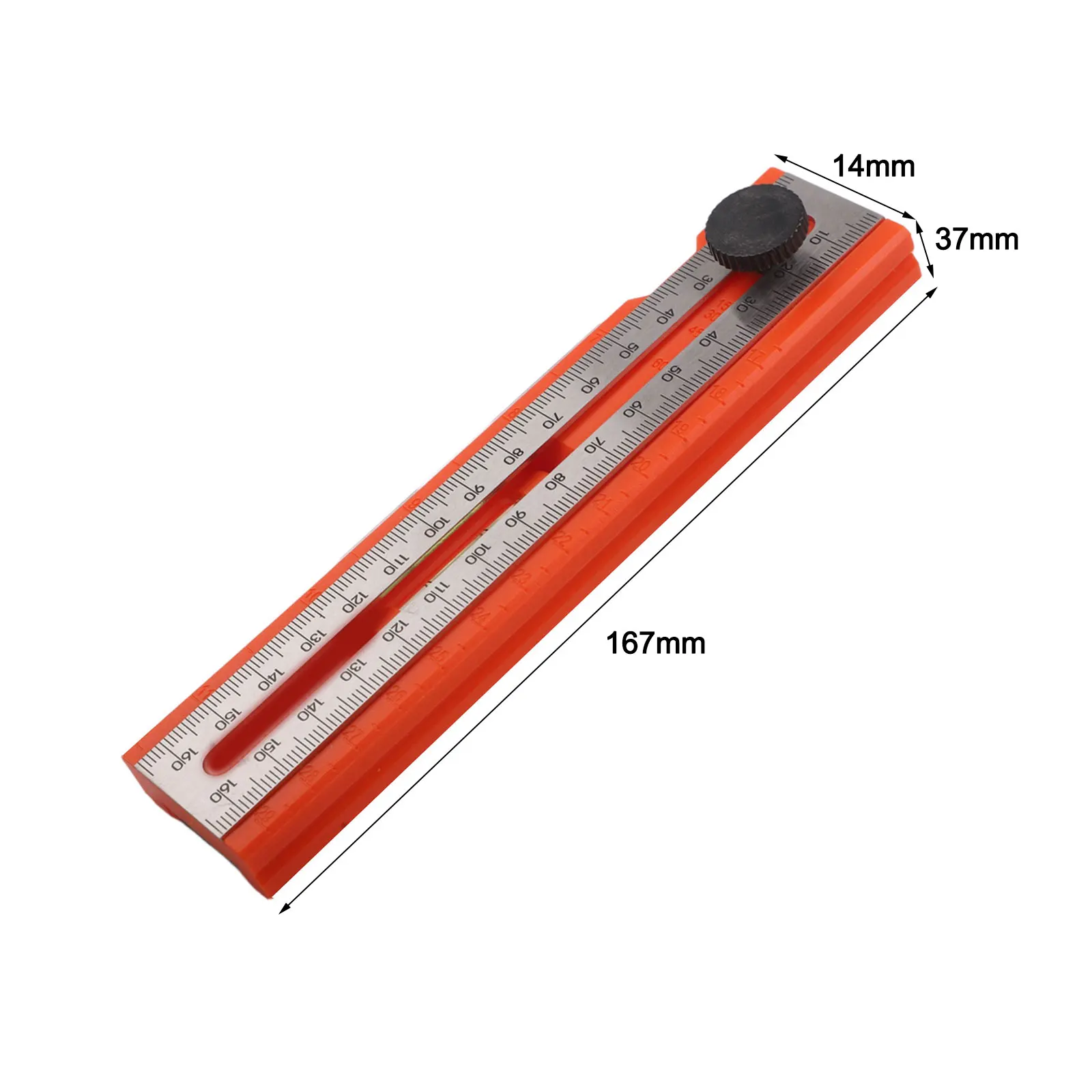 Folding Protractor Ruler 6.57 Inch Multi Angle Measuring Tool With Lock For Wood Drywall Positioning And Carpenter Work