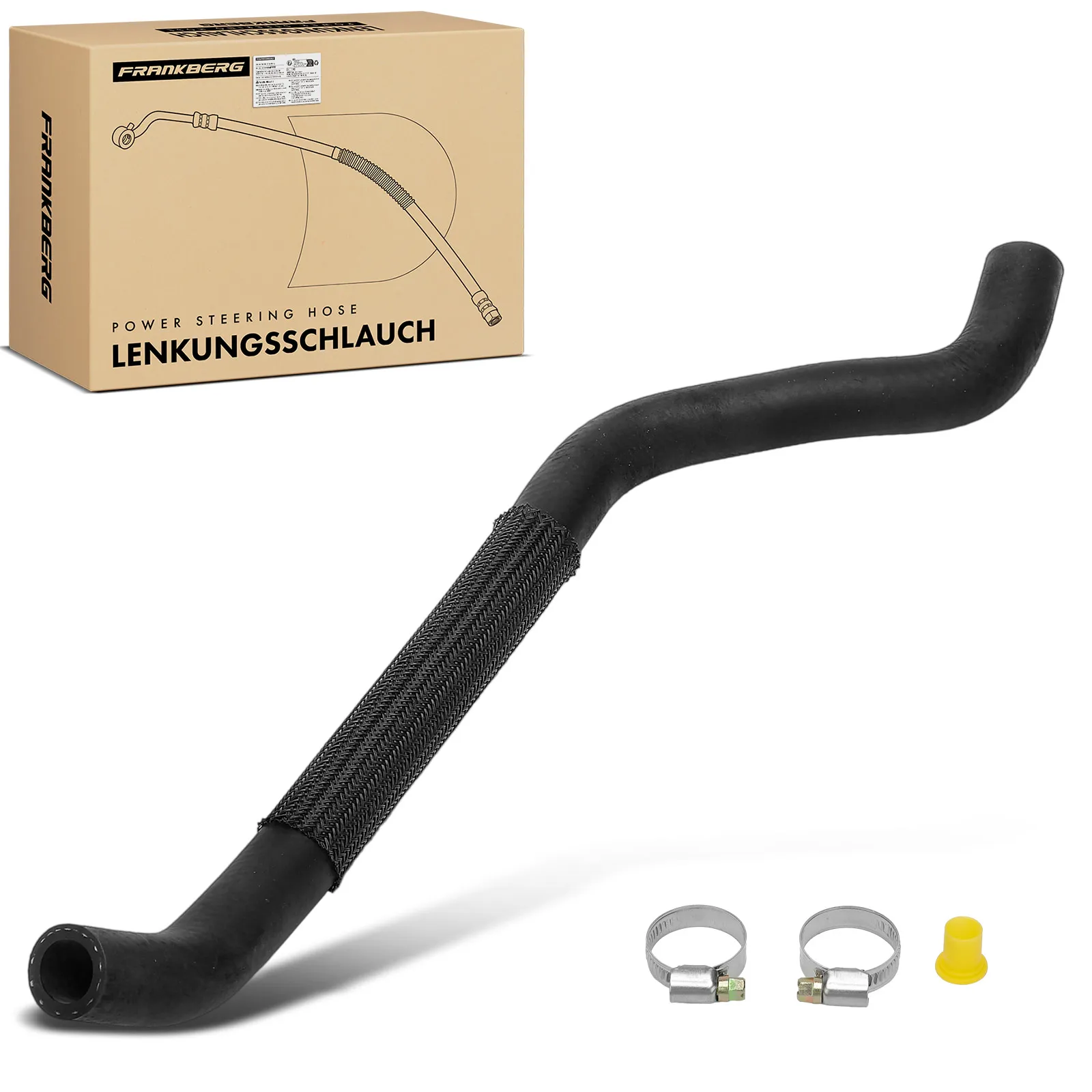 Tuyau hydraulique de direction Frankberg 1x pour BMW Série 5 E60 520i 525i 530i Série 5 Touring E61 525i 32416768396 V20-1726