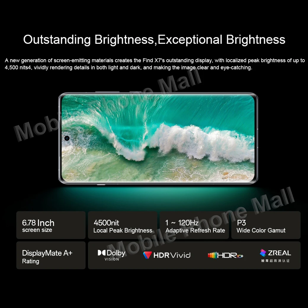 هاتف محمول OPPO-fined X7 ، هاتف ذكي 5G ، بوصة ، شاشة AMOLED Hz ، كاميرا Dimensity ، بطارية 50 ميجابكسل ، مللي أمبير ، NFC ، أصلية